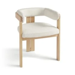 Lovato Dining Chair, Boucle 27 Lovato Dining Chair, Boucle -Home Luxe Studio 30857638 alt07