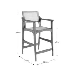 Giselle Carver Bar Stool 15 Giselle Carver Bar Stool -Home Luxe Studio 30857958 alt09
