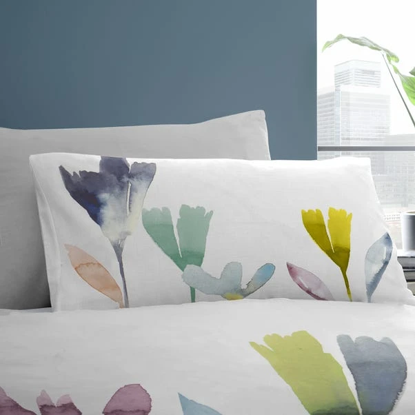 Pollensa Multicoloured Floral Duvet Cover And Pillowcase Set 4 Pollensa Multicoloured Floral Duvet Cover And Pillowcase Set - Image 2