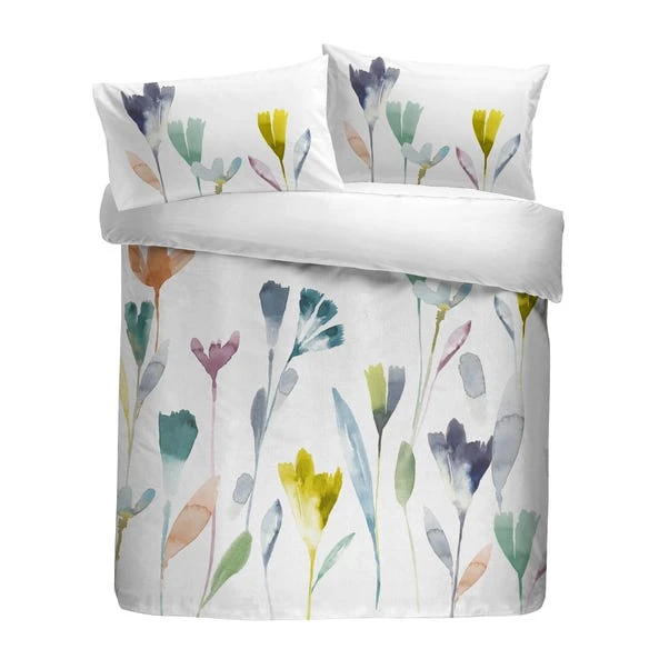 Pollensa Multicoloured Floral Duvet Cover And Pillowcase Set 6 Pollensa Multicoloured Floral Duvet Cover And Pillowcase Set - Image 4