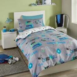 Game Glow Duvet Cover And Pillowcase Set 14 Game Glow Duvet Cover And Pillowcase Set -Home Luxe Studio 30858173