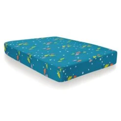 Sealife Multicoloured Single Fitted Sheet -Home Luxe Studio 30858188 alt02