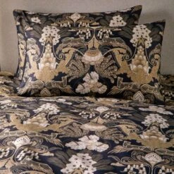 Laurence Llewelyn-Bowen Suburban Jungle Duvet Cover And Pillowcase Set Black 20 Laurence Llewelyn-Bowen Suburban Jungle Duvet Cover And Pillowcase Set Black -Home Luxe Studio 30858380 alt02