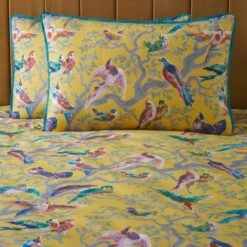Laurence Llewelyn-Bowen Birdity 200 Thread Count Cotton Duvet Cover And Pillowcase Set 40 Laurence Llewelyn-Bowen Birdity 200 Thread Count Cotton Duvet Cover And Pillowcase Set -Home Luxe Studio 30858382 alt02