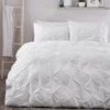 Serene Lara Duvet Cover & Pillowcase Set White 2 Serene Lara Duvet Cover & Pillowcase Set White -Home Luxe Studio 30858490