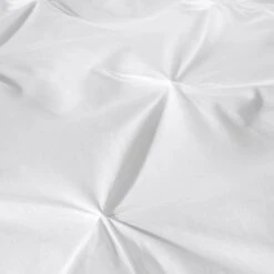Serene Lara Duvet Cover & Pillowcase Set White 24 Serene Lara Duvet Cover & Pillowcase Set White -Home Luxe Studio 30858490 alt02