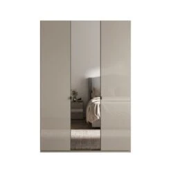 Wiemann Kahla 3 Door Mirrored Wardrobe 38 Wiemann Kahla 3 Door Mirrored Wardrobe -Home Luxe Studio 30858625 alt01