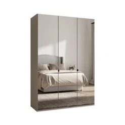 Wiemann Kahla 3 Door Mirrored Wardrobe 36 Wiemann Kahla 3 Door Mirrored Wardrobe -Home Luxe Studio 30858627 alt02