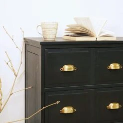 Fenway 3 Drawer Chest, Black 15 Fenway 3 Drawer Chest, Black -Home Luxe Studio 30859238 alt04