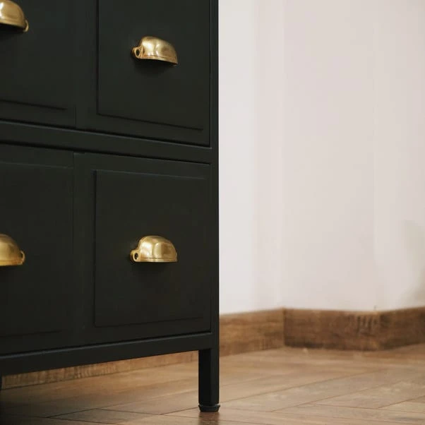 Fenway 3 Drawer Chest, Black 10 Fenway 3 Drawer Chest, Black - Image 8