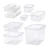 SmartStore Home Bundle Set Of 8 Assorted Boxes, Clear 1 SmartStore Home Bundle Set Of 8 Assorted Boxes, Clear -Home Luxe Studio 30859463