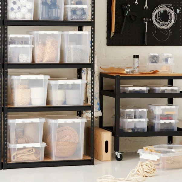 SmartStore Home Bundle Assorted Boxes, Clear 6 SmartStore Home Bundle Assorted Boxes, Clear - Image 4