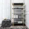 Cosmo Living Camila 5 Shelf Bookcase 2 Cosmo Living Camila 5 Shelf Bookcase -Home Luxe Studio 30859494