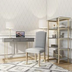 Cosmo Living Camila 5 Shelf Bookcase 10 Cosmo Living Camila 5 Shelf Bookcase -Home Luxe Studio 30859494 alt02