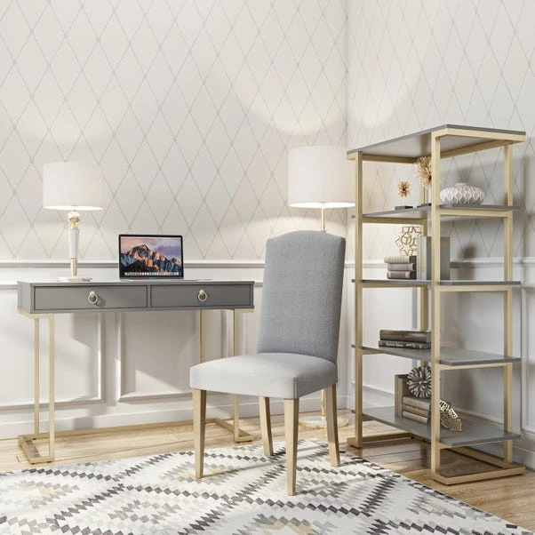 Cosmo Living Camila 5 Shelf Bookcase 5 Cosmo Living Camila 5 Shelf Bookcase - Image 3