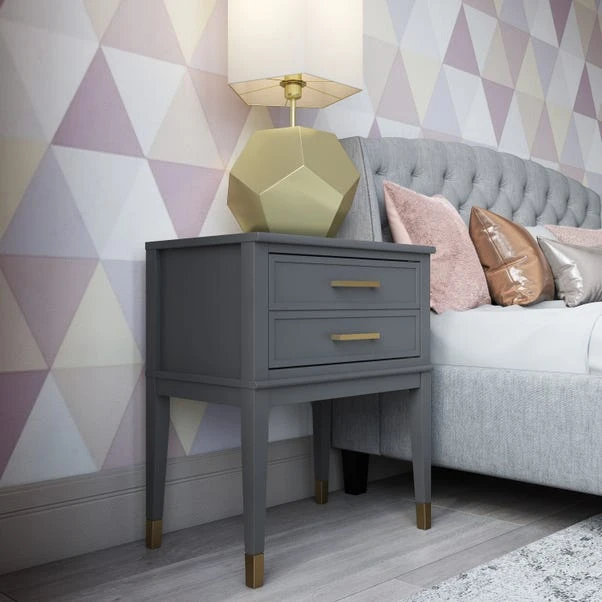 Cosmo Living Westerleigh 1 Drawer Bedside Table 3 Cosmo Living Westerleigh 1 Drawer Bedside Table