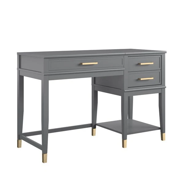 Cosmo Living Westerleigh Lift Desk, Graphite 6 Cosmo Living Westerleigh Lift Desk, Graphite - Image 4