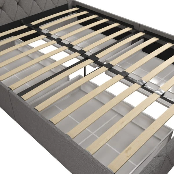 Cosmo Living Elizabeth Bed Frame, Linen 9 Cosmo Living Elizabeth Bed Frame, Linen - Image 7