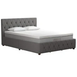Cosmo Living Elizabeth Bed Frame, Linen 18 Cosmo Living Elizabeth Bed Frame, Linen -Home Luxe Studio 30859558 alt07