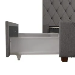 Cosmo Living Elizabeth Bed Frame, Linen 19 Cosmo Living Elizabeth Bed Frame, Linen -Home Luxe Studio 30859558 alt08