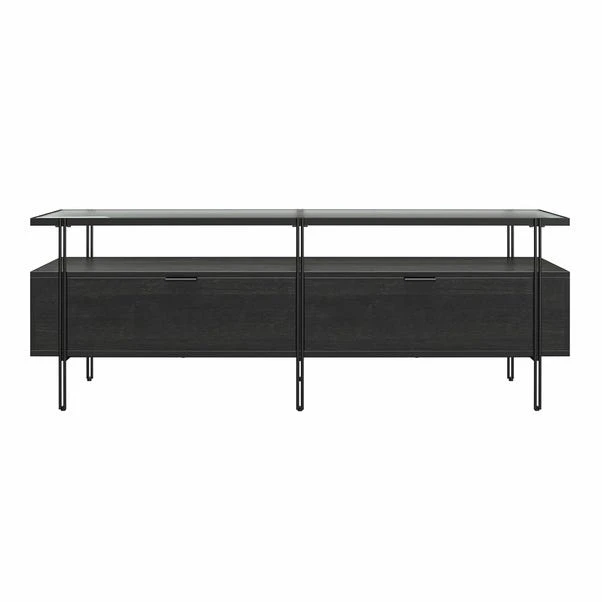 Wainwright TV Unit, Black Oak For TVs Up To 60" 3 Wainwright TV Unit, Black Oak For TVs Up To 60"