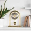 Acctim Colney Pendulum Quartz Mantel Clock 2 Acctim Colney Pendulum Quartz Mantel Clock -Home Luxe Studio 30860201