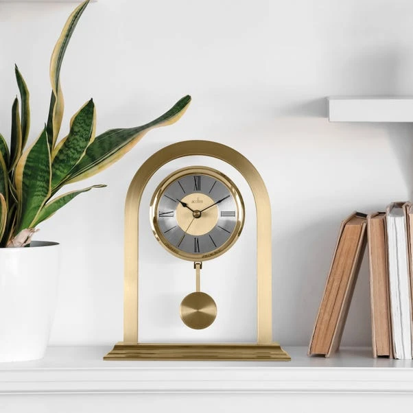 Acctim Colney Pendulum Quartz Mantel Clock 3 Acctim Colney Pendulum Quartz Mantel Clock