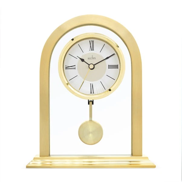 Acctim Colney Pendulum Quartz Mantel Clock 4 Acctim Colney Pendulum Quartz Mantel Clock - Image 2