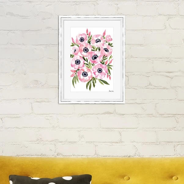 The Art Group Pink Anemones Framed Print 3 The Art Group Pink Anemones Framed Print