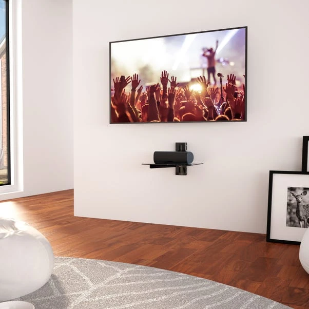 AVF Single Glass AV Shelf 3 AVF Single Glass AV Shelf