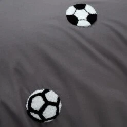 Tufted Football Duvet Cover & Pillowcase Set 17 Tufted Football Duvet Cover & Pillowcase Set -Home Luxe Studio 30861100 alt03