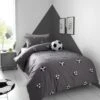 Tufted Football Duvet Cover & Pillowcase Set 2 Tufted Football Duvet Cover & Pillowcase Set -Home Luxe Studio 30861115