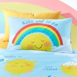 Ready For The Day And Night Duvet Cover & Pillowcase Set -Home Luxe Studio 30861126 alt01