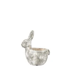 Bonington Bunny Cement Plant Pot 11 Bonington Bunny Cement Plant Pot -Home Luxe Studio 30861590 alt04
