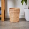 Rattan Round Bin Natural -Home Luxe Studio 30861628