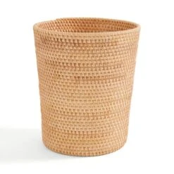 Rattan Round Bin Natural -Home Luxe Studio 30861628 alt02