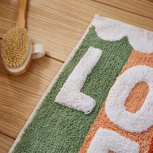 Heart And Soul Slogan Bath Mat 4 Heart And Soul Slogan Bath Mat - Image 2