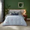 Dorma Modern Romance Vintage Blue 100% Cotton Duvet Cover & Pillowcase Set 2 Dorma Modern Romance Vintage Blue 100% Cotton Duvet Cover & Pillowcase Set -Home Luxe Studio 30862304