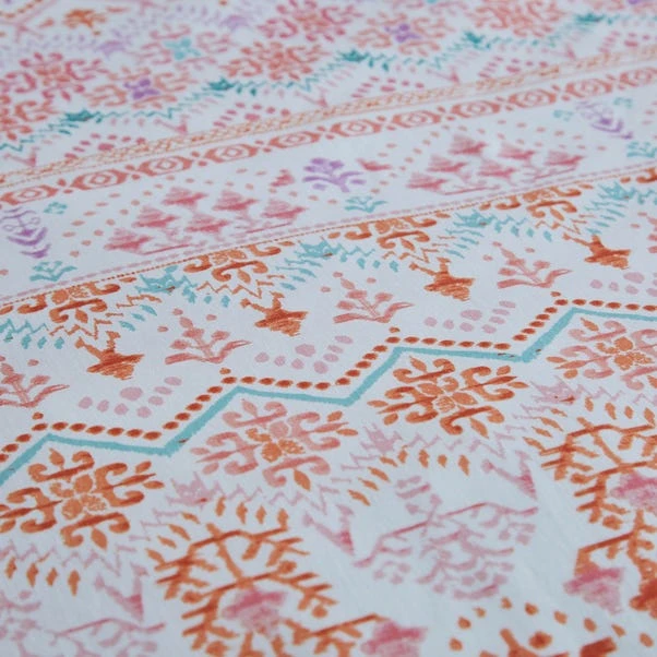 Maeva Tile Print Duvet Cover And Pillowcase Set 7 Maeva Tile Print Duvet Cover And Pillowcase Set - Image 5