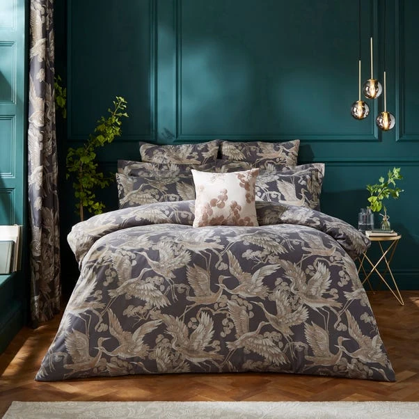 Dorma Gilded Crane Duvet Cover & Pillowcase Set 12 Dorma Gilded Crane Duvet Cover & Pillowcase Set - Image 10