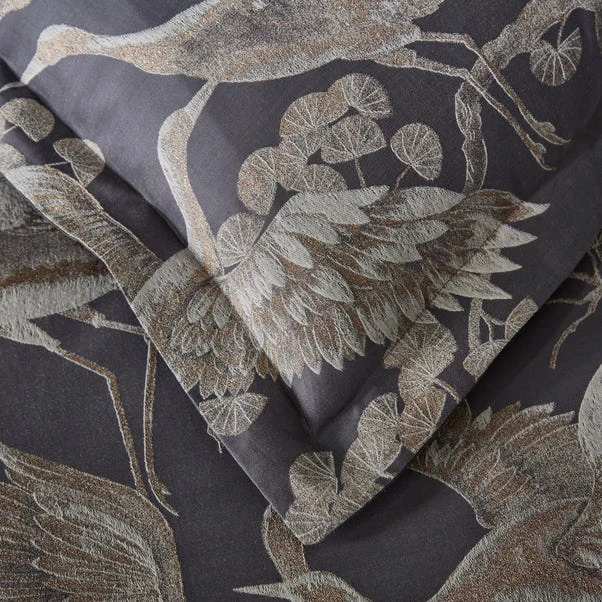 Dorma Gilded Crane Duvet Cover & Pillowcase Set 13 Dorma Gilded Crane Duvet Cover & Pillowcase Set - Image 11