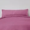 Non Iron Plain Dye Pink Bolster Pillowcase 1 Non Iron Plain Dye Pink Bolster Pillowcase -Home Luxe Studio 30863100