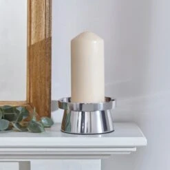 Wide Pillar Candle Holder 15 Wide Pillar Candle Holder -Home Luxe Studio 30863989 alt01