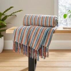 Russell Stripe Throw 38 Russell Stripe Throw -Home Luxe Studio 30864111