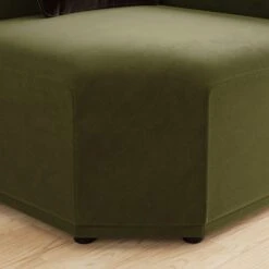Modular Cruz Velvet Corner Seat -Home Luxe Studio 30864270 alt03