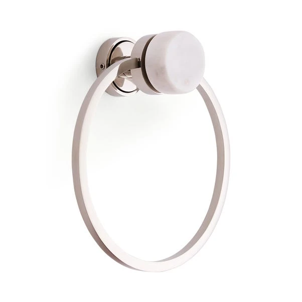Dorma Purity Marble Towel Ring 8 Dorma Purity Marble Towel Ring - Image 6