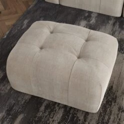 Squish Tonal Chenille Foostool 12 Squish Tonal Chenille Foostool -Home Luxe Studio 30864613 alt03