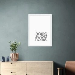 East End Prints Home Sweet Home Framed Print -Home Luxe Studio 30865118