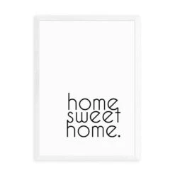 East End Prints Home Sweet Home Framed Print -Home Luxe Studio 30865118 alt01