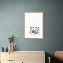East End Prints Home Sweet Home Framed Print -Home Luxe Studio 30865121